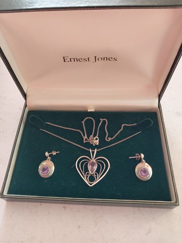 Sterling silver amethyst - sterling,