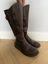 Fly London Mol 2 Boots Brown used size 6
