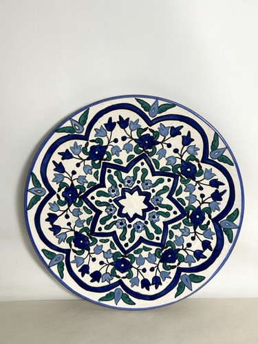 Vintage floral wall plate - vintage,
