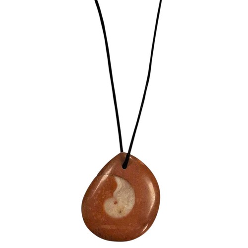 Goniatite drilled tumble - drilled,