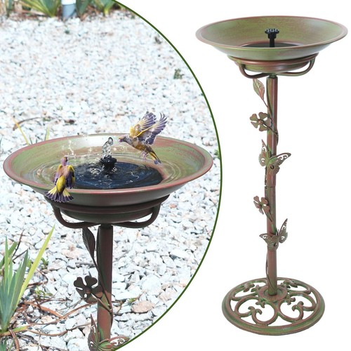 Mnrylkb solar bird bath - solar,