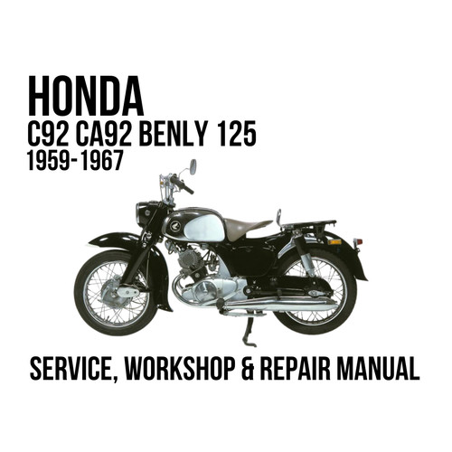 Honda c92 ca92 benly - honda,