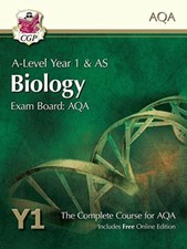 New A-Level Biology for AQA: Year 1 & AS Student Book with Online Edition-CGP B