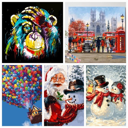 Set paint by numbers - of,