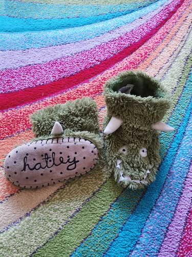 Hatley green fluffy - , dinosaur