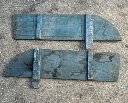 Antique wooden wheelbarrow - antique,