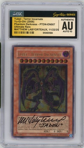 Cgc auto signed matthew - cgc,