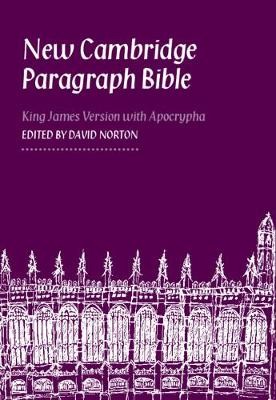 New cambridge paragraph bible - cambridge,