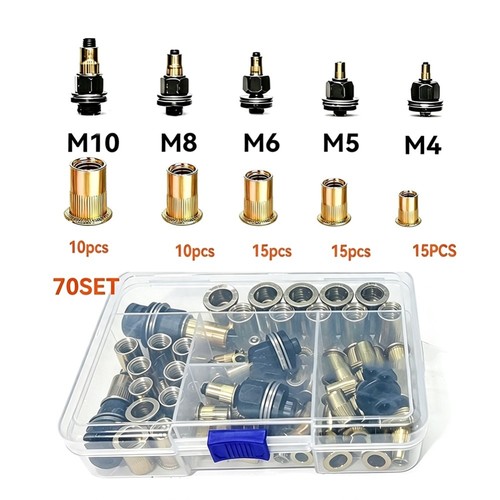 Pcs head rivet - head, m4