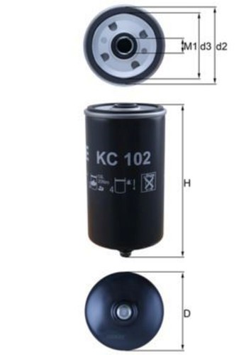 Mahle fuel filter - , man