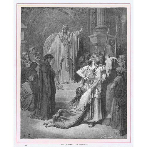 The judgment solomon - the, of