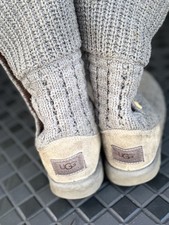 UGG Australia Gray Knit Button