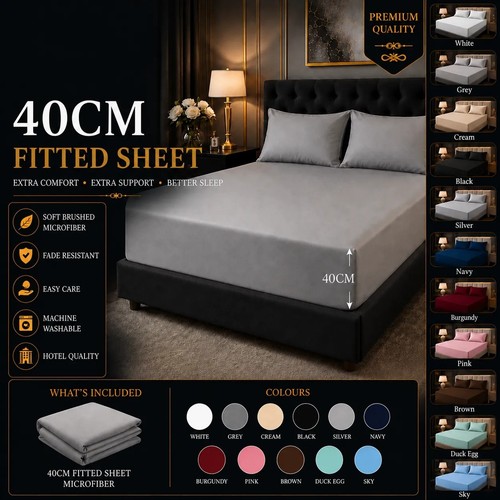Extra deep fitted sheet - extra,