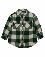 ZARA Girls Flannel Shirt 5-6