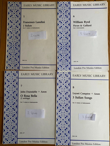 Early music library - music,