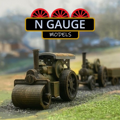 Painted gauge scale road - painted,
