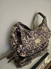 Mulberry Hayden drizzle grey Leopard Leather Shoulder Bag 