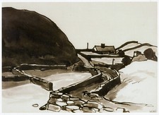 Slate Tip Carmel nr Y Fron