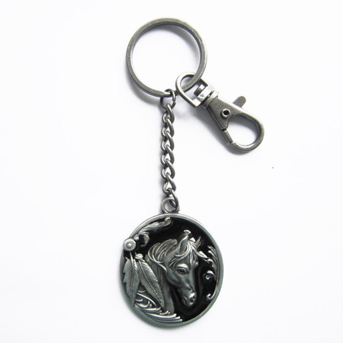 Keychain horse pony - horse,, mustang