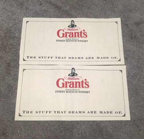 Grants scotch whisky towel - 2x,
