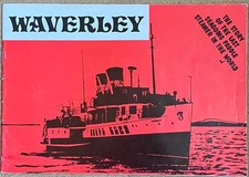 Waverley Last Seagoing Paddle Steamer The Story Booklet 1977 Vintage
