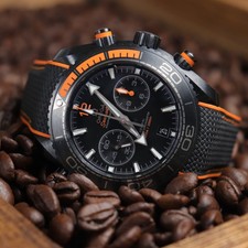 Omega Planet Ocean Deep Black
