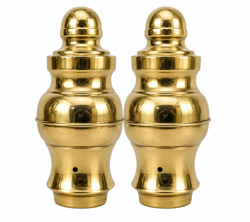 Push solid brass - solid, bed