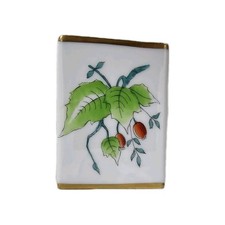 Herend Rosehip Match Box