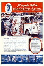 🚚 1950s White Horse Truck