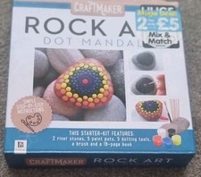 Craftmaker, Rock Art Dot Mandala Only Has 2 Dotting Tools