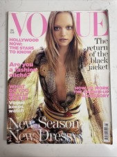 VOGUE August 2005 - Gemma WARD Iselin STEIRO Caroline TRENTINI 20th Birthday VGC