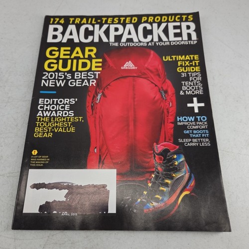 Backpacker magazine april - april, 2015