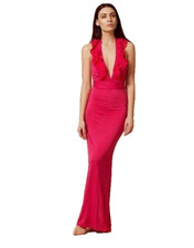 Agent Provocateur Bettina Dress pink cover up plunge neckline Size  AP4 UK 12