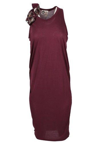 Lanvin purple jersey maxi - lanvin,