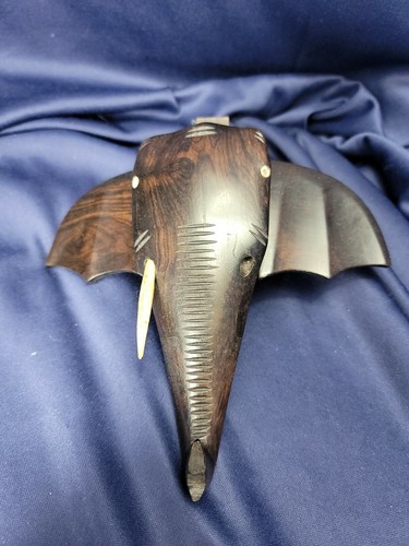 Vintage hand carved ebony - vintage,