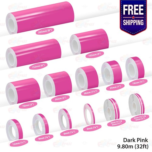Dark pink pin stripe car - stripe,