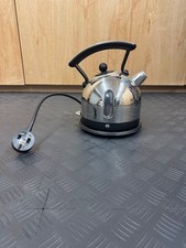 Dualit Lite Cordless Dome Kettle : 2 Litre Chrome & Black Model DDK5b