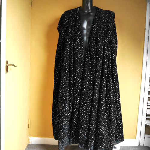 Vintage velvet wizard cape - wizard's,