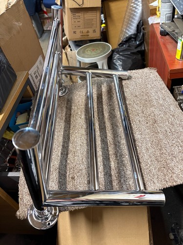 Shelf heated chrome towel - heated,