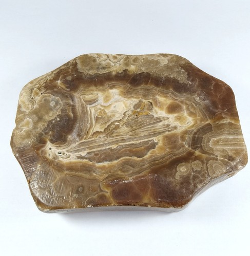 Vintage mid century - brown, onyx
