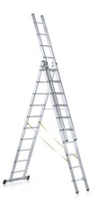 Zarges 41542 Trade 3 Part Sky Master Combination Ladder 3 X 12 Rungs