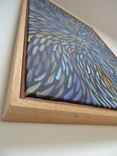 Australian Aboriginal Painting Jeannie Pitjara (Petyarre) Framed Acrylic Canvas