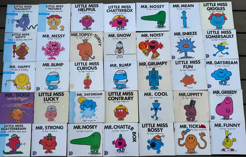 Men little miss - miss, book