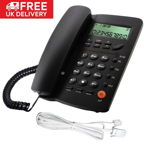Large button landline - button, corded