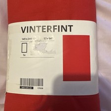 IKEA Vinterfint Solid Red