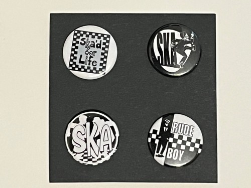 Ska pin badge set 2 - x,