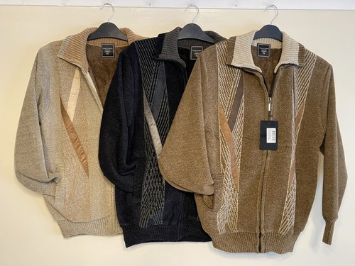 Mens cardigan fleece lined - mens,