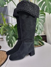 NEW ZARA Womens Leather SUEDE