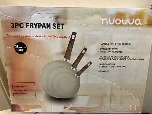 Nuovva piece frying pan set - piece,