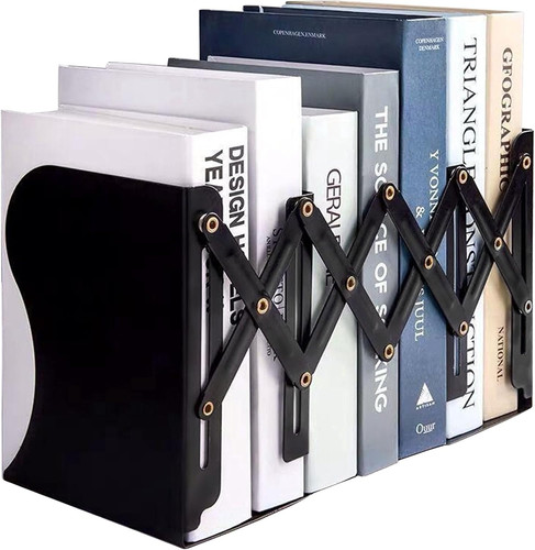 Book ends adjustable metal - -,
